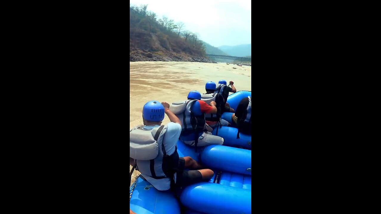 Rishikesh Rafting | All Rapids in l 😃😄😄 RaftingRafting in Ganga River Rishikesh