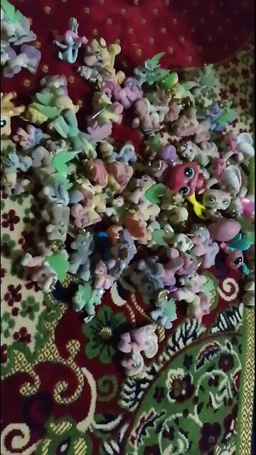 ASMR | little horse toys | little unicorns