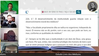 O Papel dos Médiuns nas Comunicações Espíritas (parte 4, Q.226) - Cap. XIX - O Livro dos Médiuns