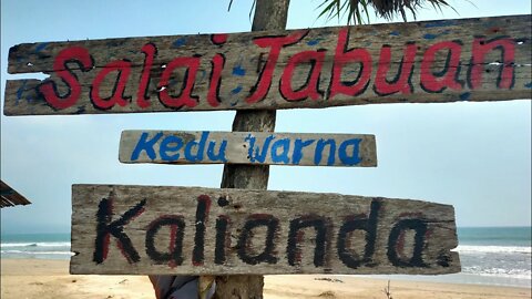 Pantai Kedu Warna Kalianda Lampung Selatan Begitu Indah