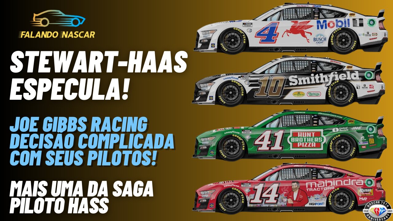 Stewart -Haas segue especulando por pilotos!!