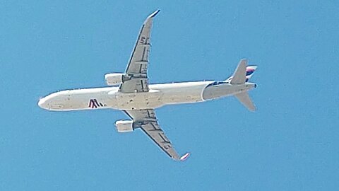 Airbus A321 PT-XPD departing from Fortaleza to São Luís do Maranhão