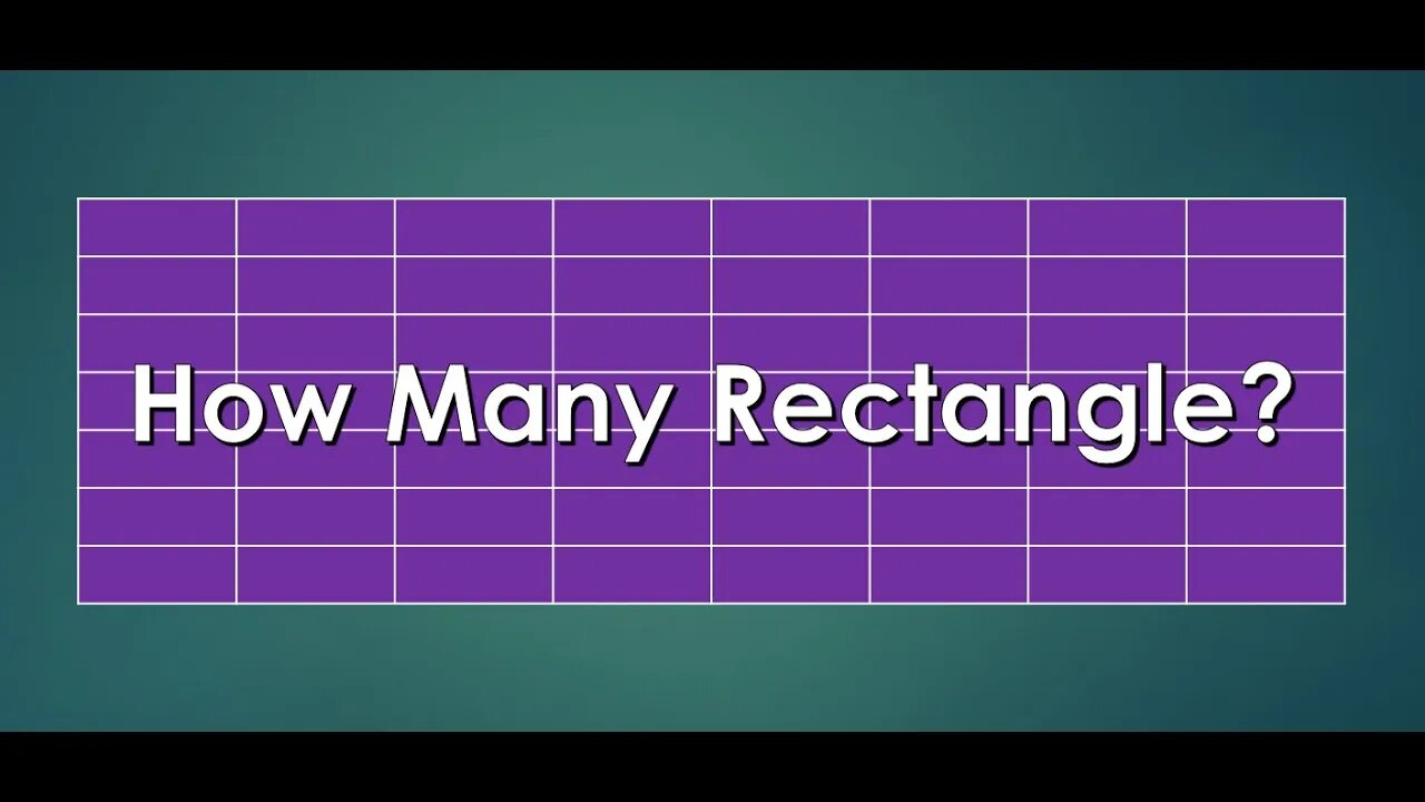 How many rectangle can you find?