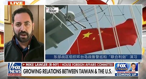 Rep Lawler Issues Warning To China If They Invade Taiwan