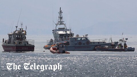 Four Britons missing after yacht sinks off Sicily