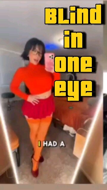 Blind in 1 eye 15 man train! Would you make her your girlfriend? Let us know?
