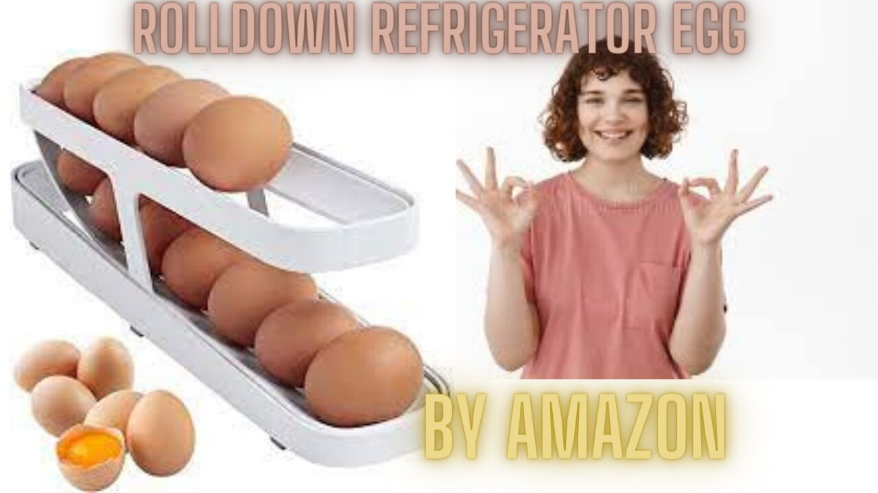 YouCopia Rolldown Refrigerator Egg Dispenser