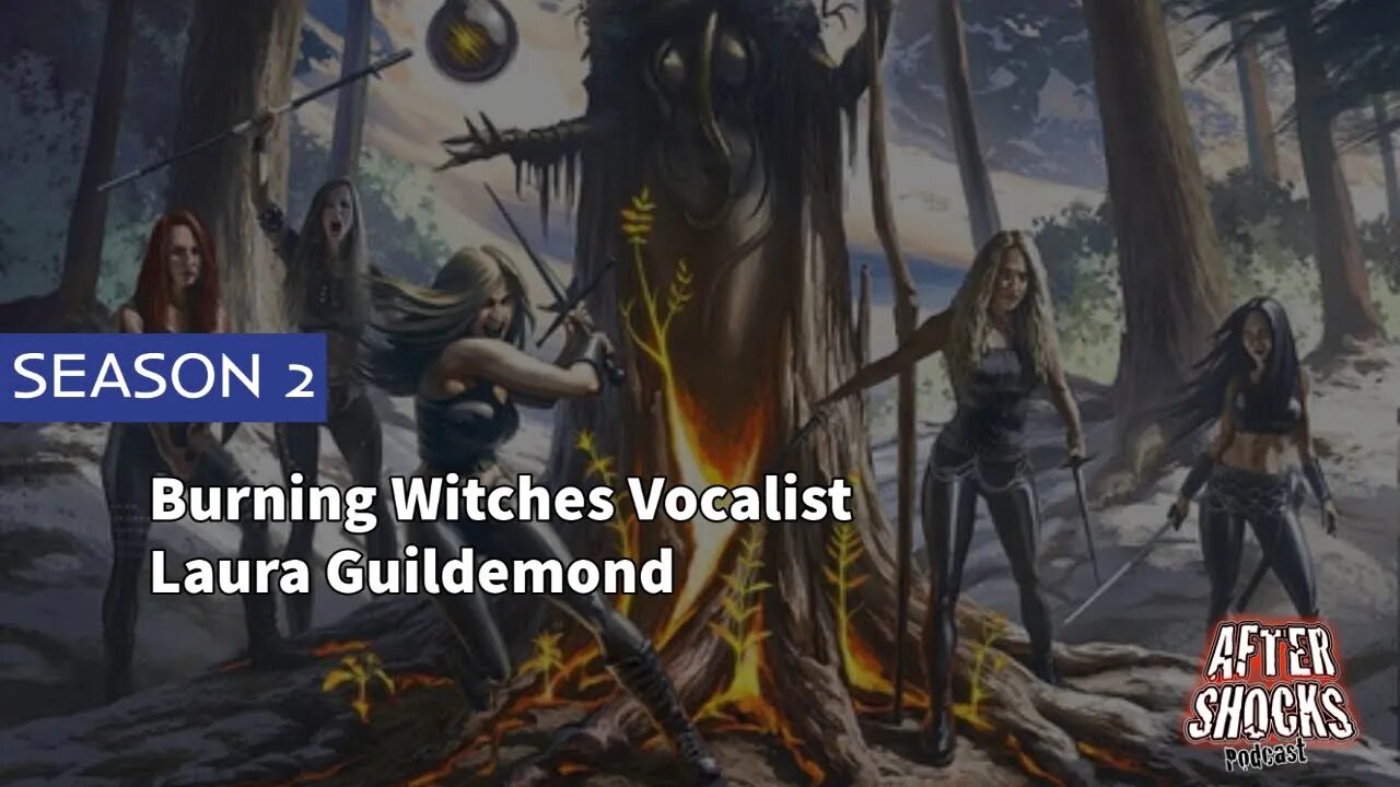 AFTERSHOCKS TV | Burning Witches Vocalist Laura Guildemond