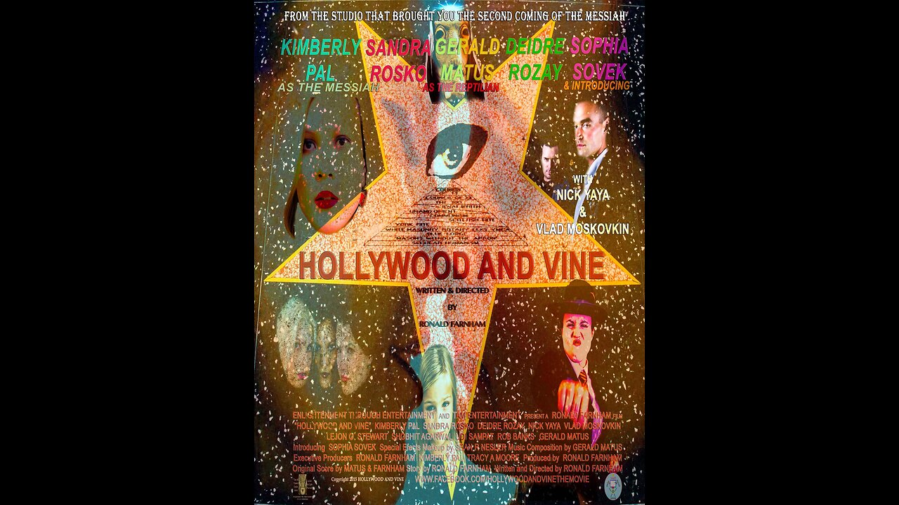 THE CONSPIRACY CAFE Episode One HOLLYWOOD AND VINE the Ultimate Conspiracy Movie