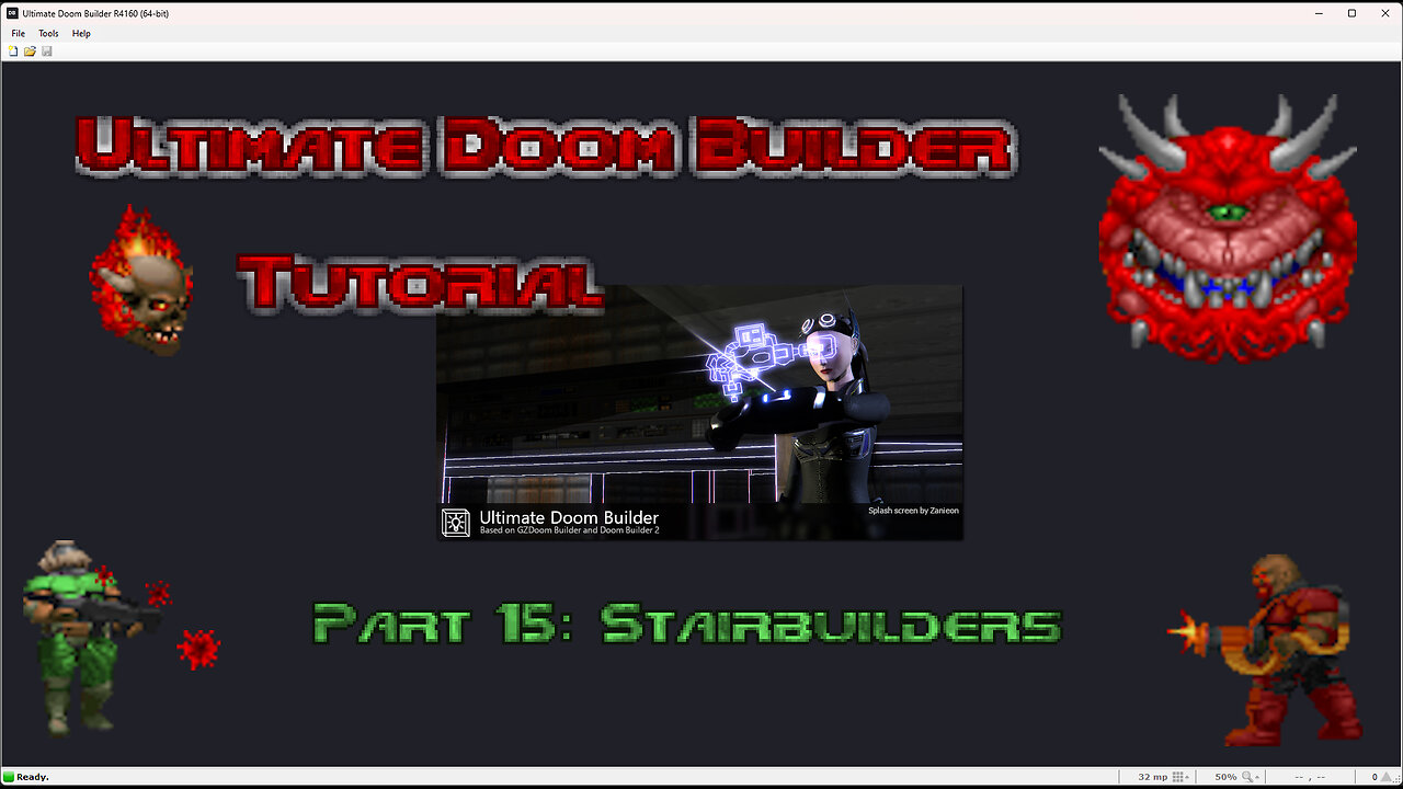 Ultimate Doom Builder Tutorial: Part 15: Poison Pits and Stairbuilders