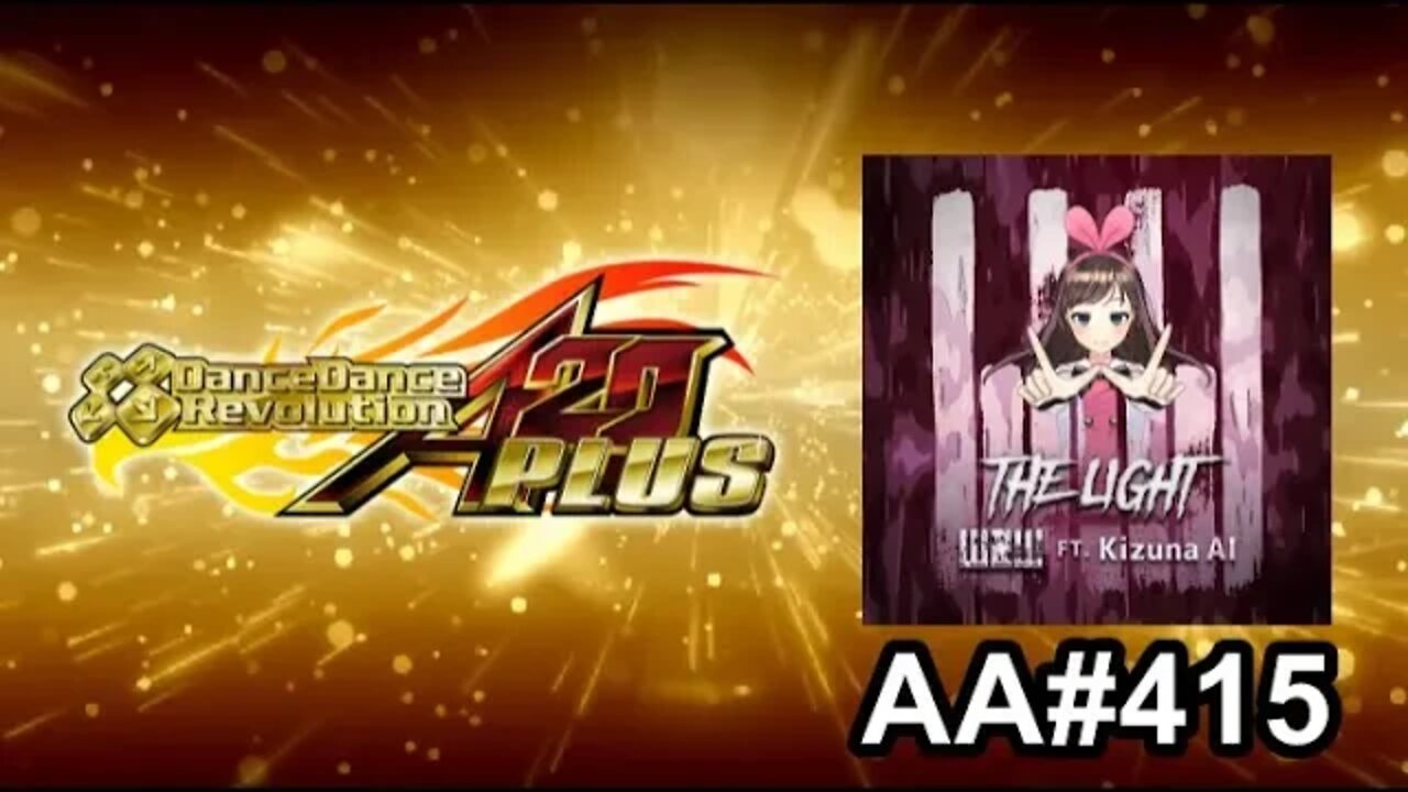 The Light - EXPERT - AA#415 (Full Combo) on Dance Dance Revolution A20 PLUS (AC, US)