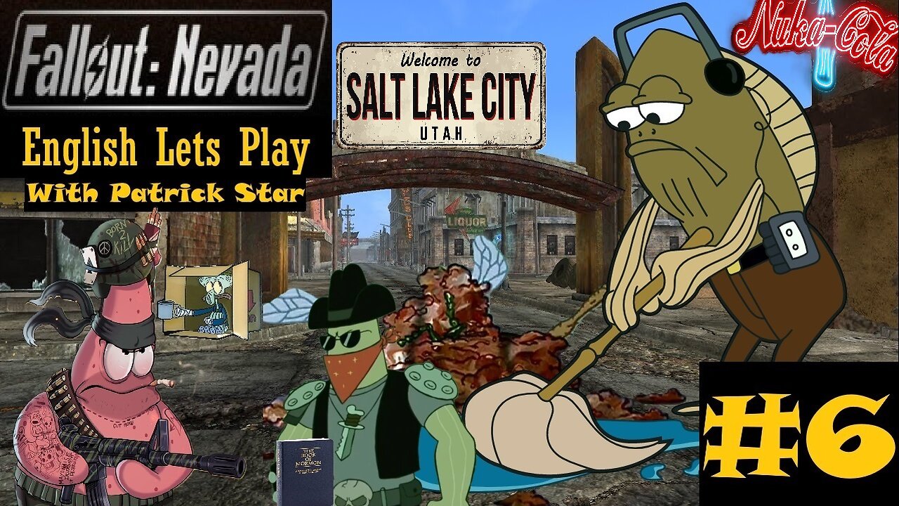 [Fallout: Nevada] CLEANING UP Salt Lake City! Fallout: Nevada #6 NipplezDaClown Plays Live!!