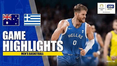 AUSTRALIA vs GREECE | GAME HIGHLIGHTS | PARIS 2024