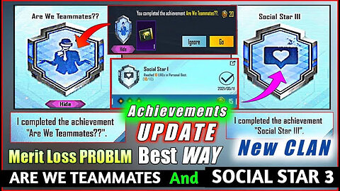 Are we teammate hidden achievement | Easy | Tips And Trick