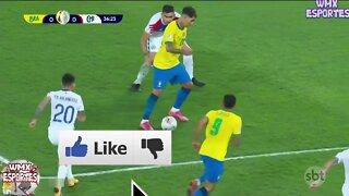 BRASIL FOI CLASSIFICADO Brasil 1 x 0 Chile Melhores Momentos Copa América 02 07 2021