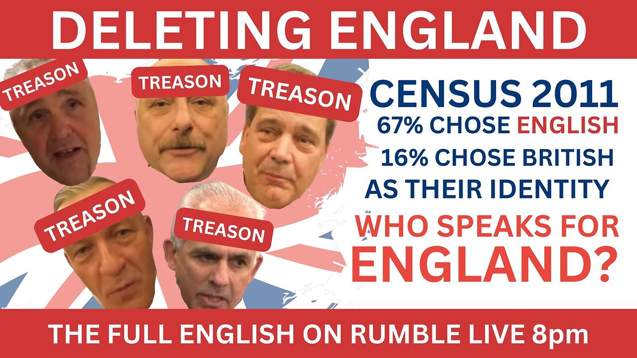 Who speaks for England and the English? Only the English Constitution Society!