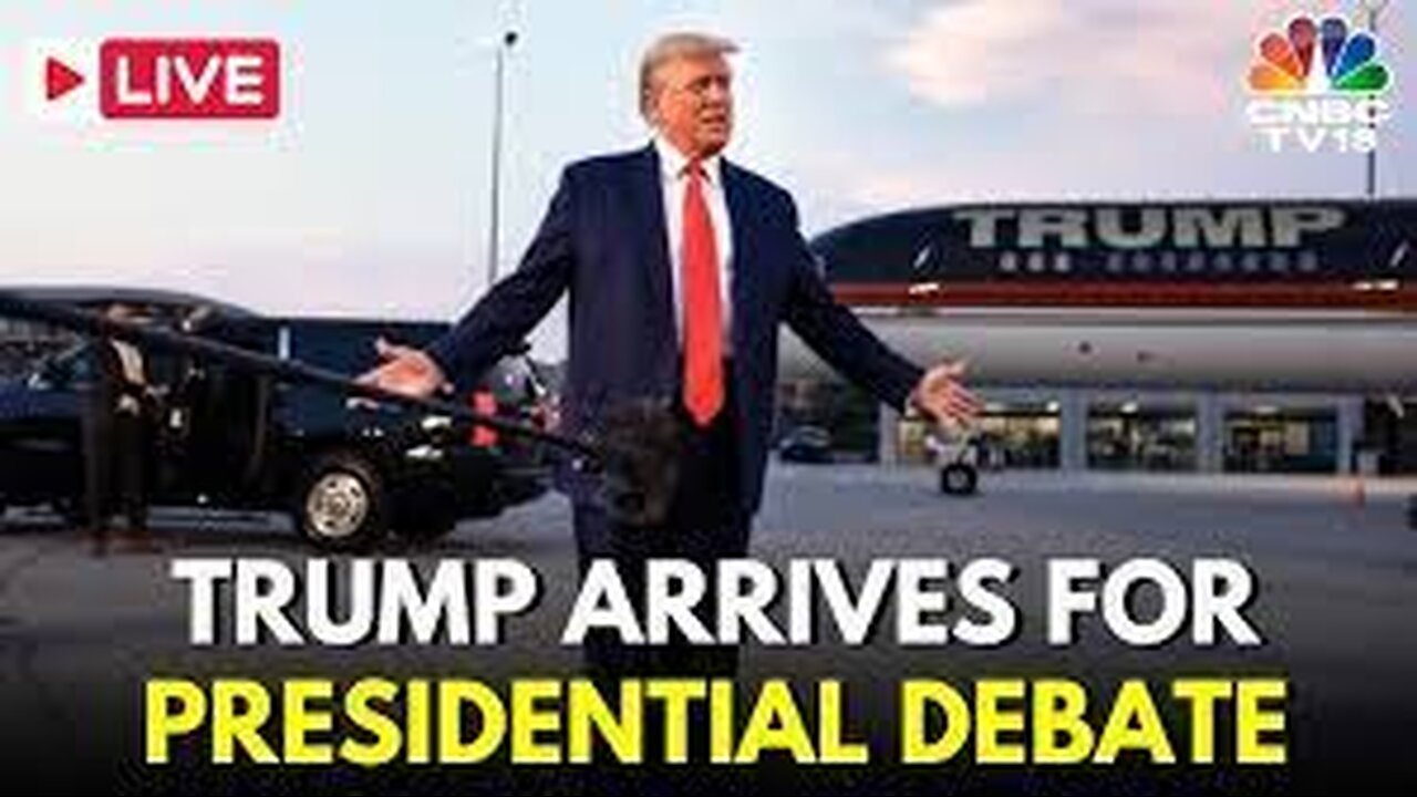 Donald Trump LIVE: Trump Arrives in Atlanta for First Presidential Debate | Trump vs Biden