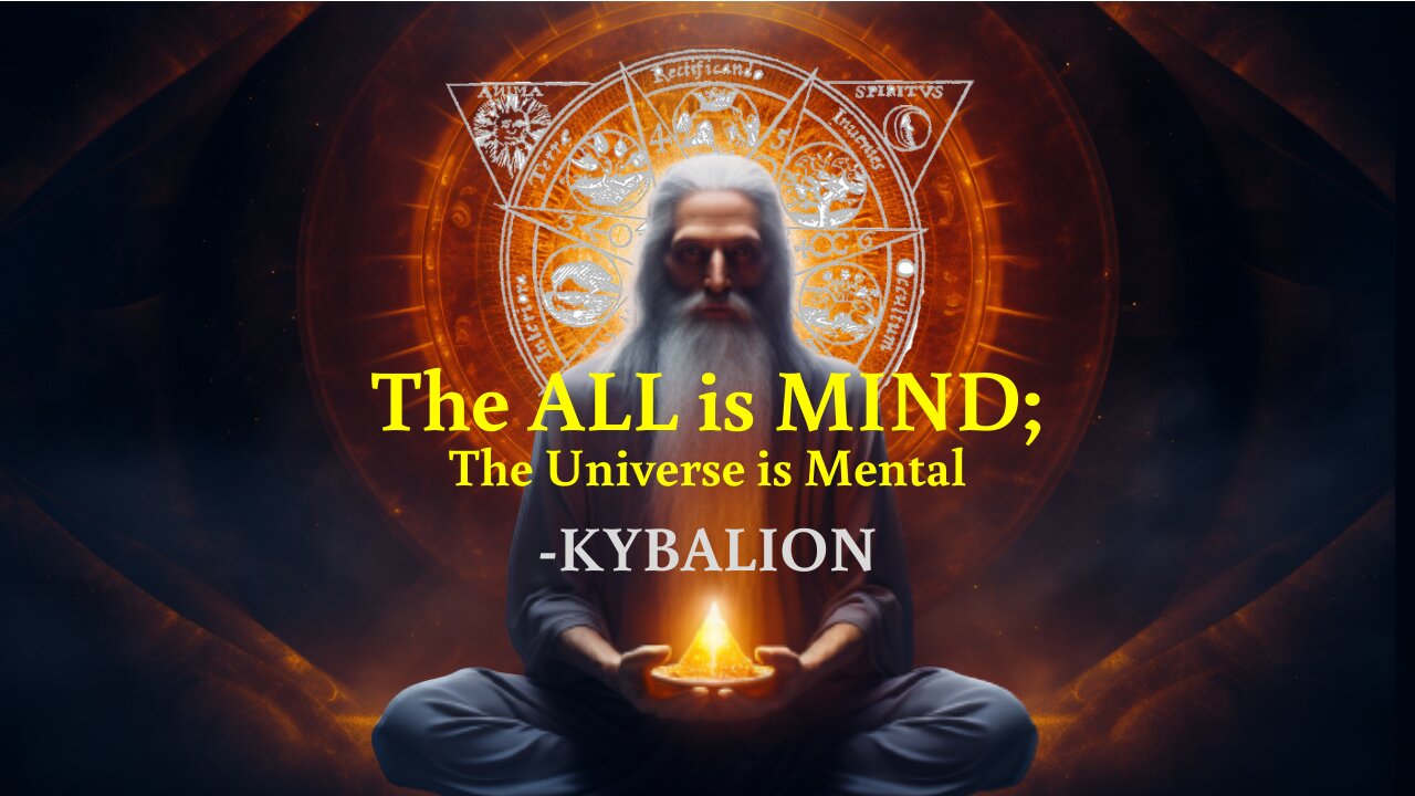 WISDOM OF THE KYBALION - The Principle of Mentalism - The All is Mind