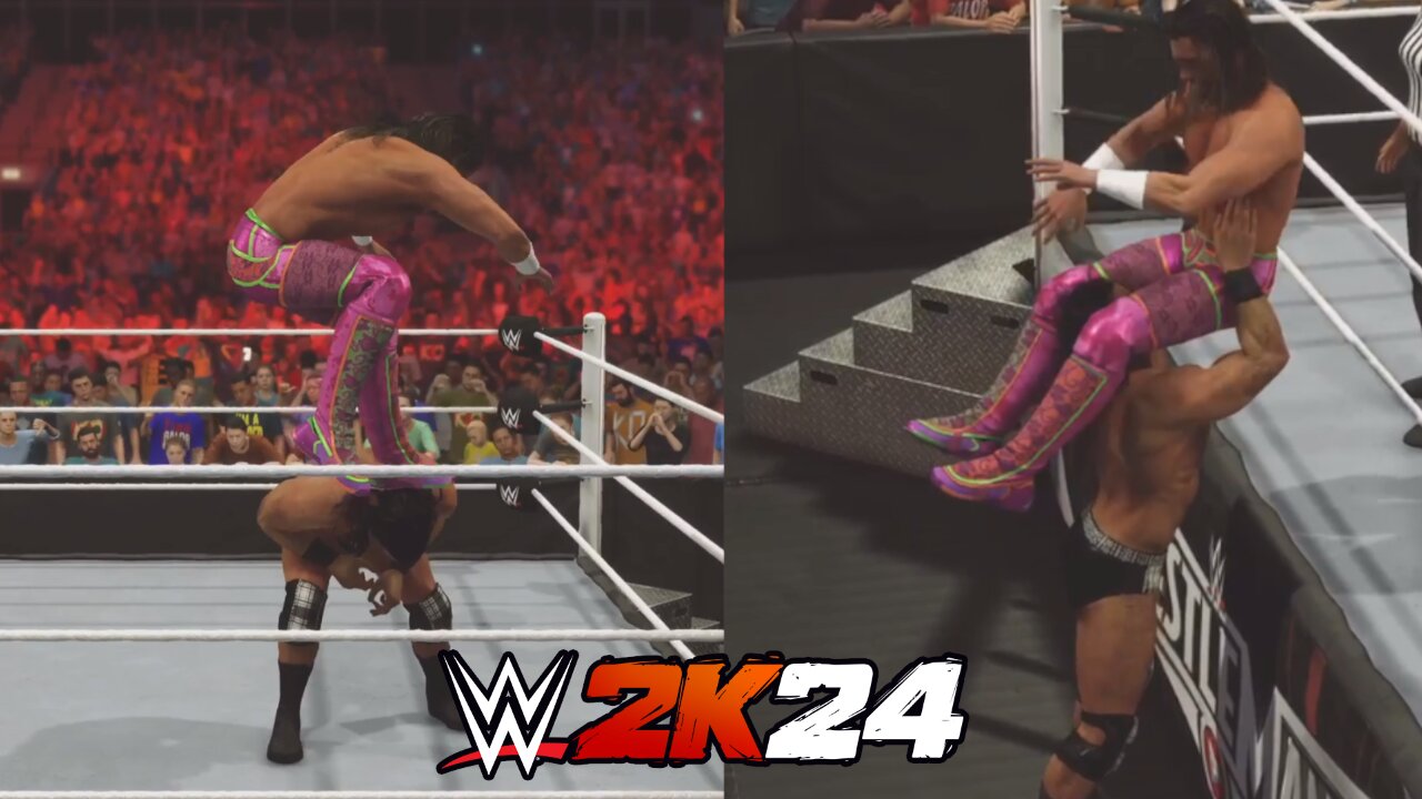 WWE 2K24: Seth "Freakin" Rollins VS Drew McIntyre - World Title Match