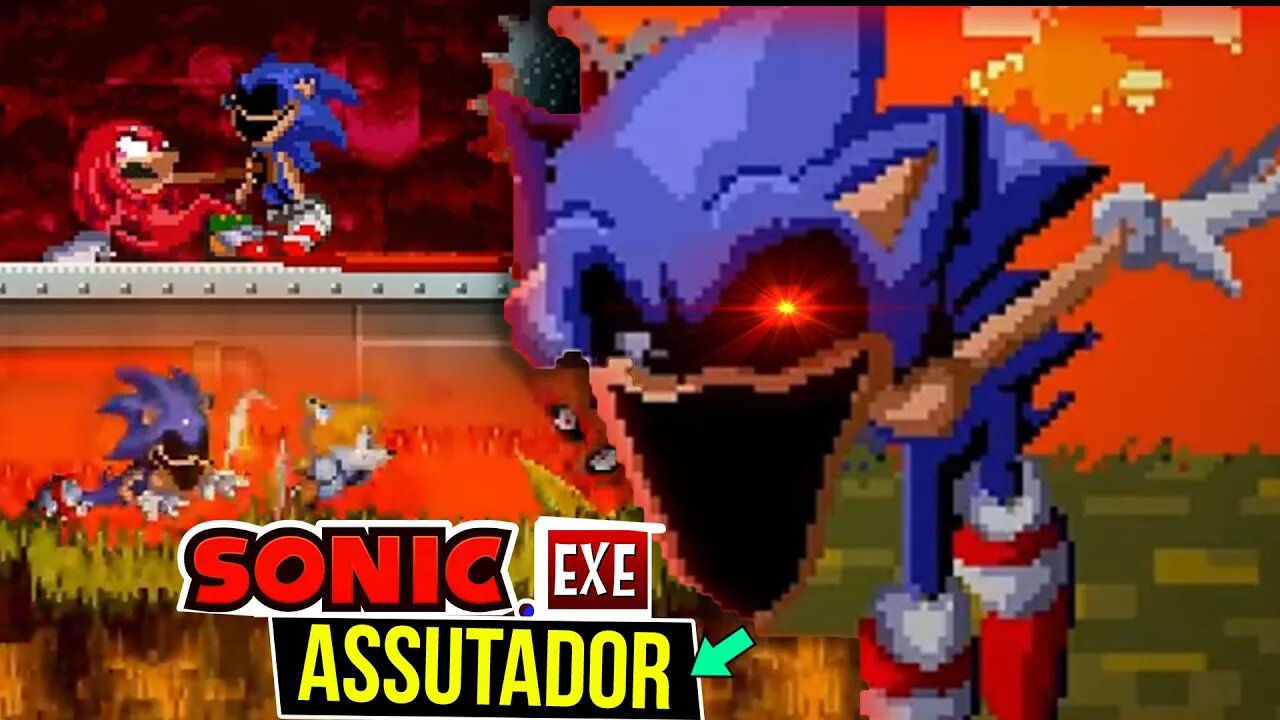 JOGO ASSUSTADOR do SONIC | Sonic.EXE: One More Time #shorts