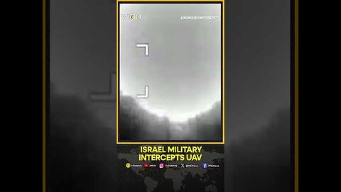 IDF Missile Boat Intercepted UAV in Area of Eilat, Military Says | WION Shorts