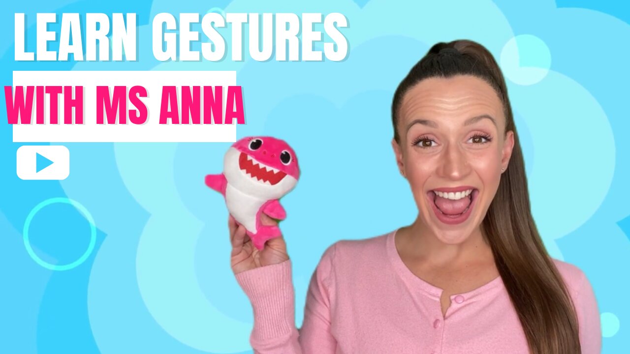 Learn Gestures! - Baby and Toddler Learning Video - First Words, Gestures and Sign Language.