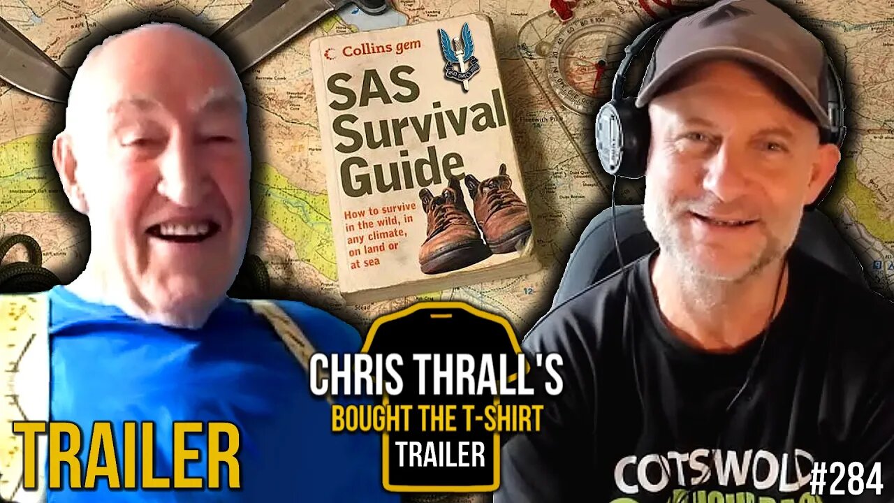 SAS LEGEND Of Survival TRAILER | John 'Lofty' Wiseman | Special Air Service | Bought The T-Shirt