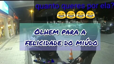 Mt-07 # vejam a felicidade do miúdo 😂😂