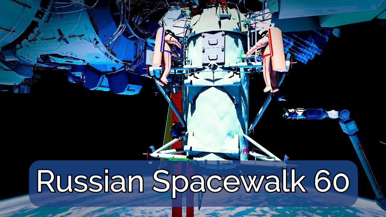 Russian Spacewalk 60 Animation