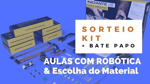 #Sorteio + Benefícios Robótica e Materiais @RoboCore @APLICAR - Ciências e Robótica