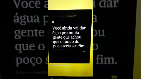 Dê água