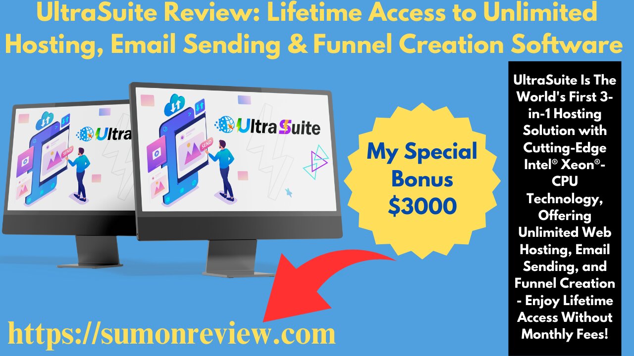 UltraSuite Review: Lifetime Access to Unlimited Hosting, Email Sending & Funnel Creation Software