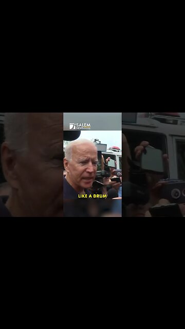 President Biden claims he will beat Donald Trump like a drum in the 2024 Election #president #shorts