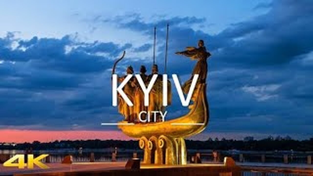 Kyiv (4K UHD) | Relaxing 10 minutes of music for meditation Music for sleep