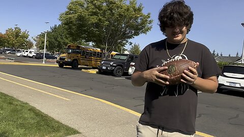 Yung Paul Outside Ash Creek Elementary