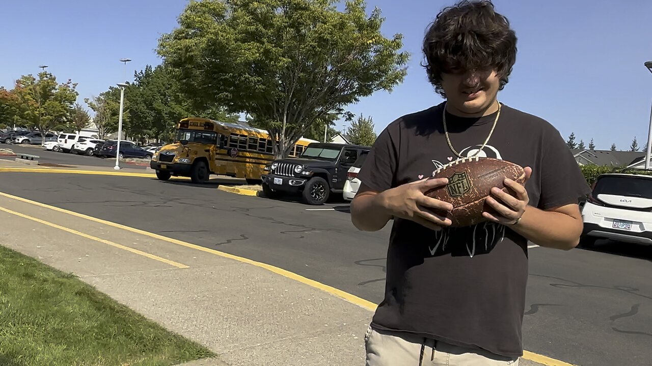 Yung Paul Outside Ash Creek Elementary