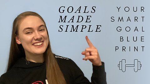 Your Goal Blueprint To Make Clear & Simple Resolutions You Can Actually Reach + Free Goal Worksheet