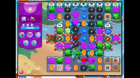 Candy Crush Level 3734 Talkthrough, 23 Moves 0 Boosters