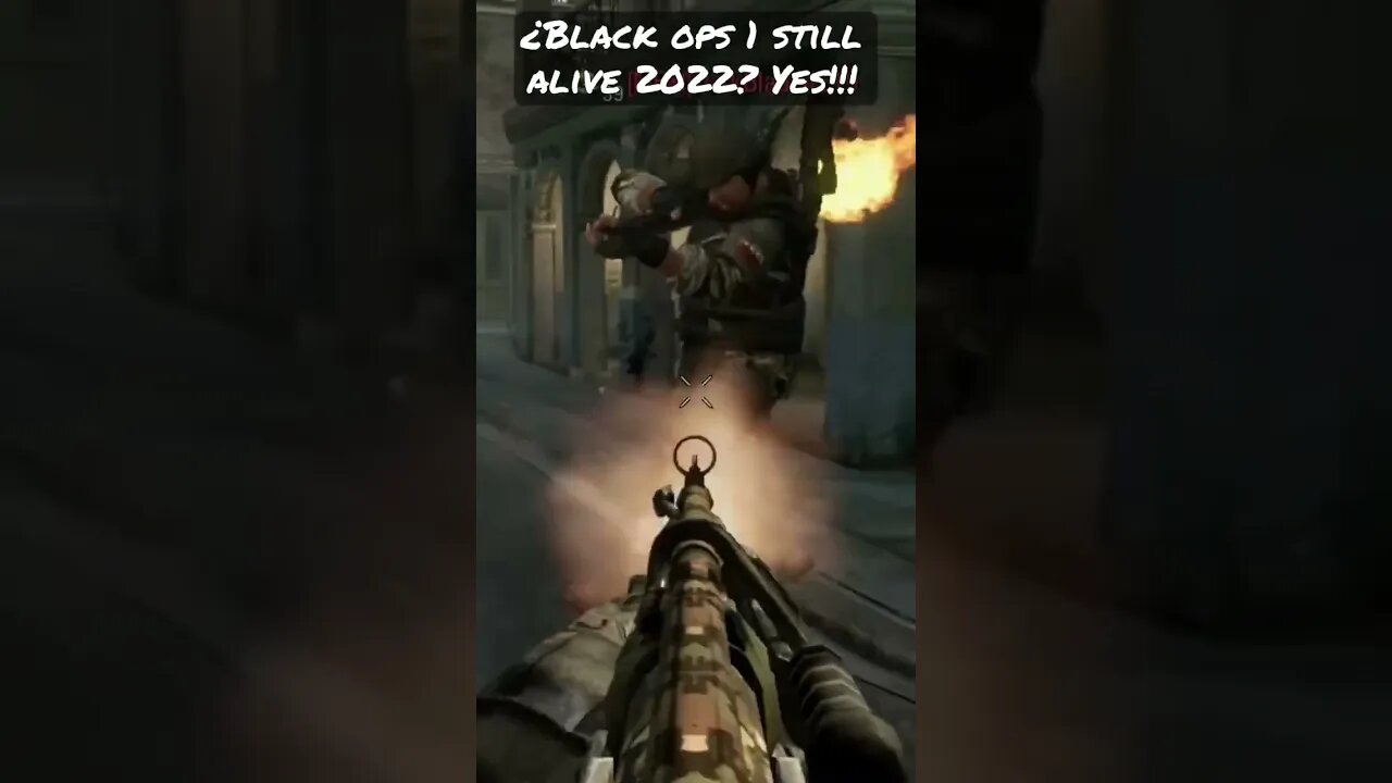 Black ops 1 still alive 2022? YES!!! #blackops #callofduty #youtubegaming #gaming