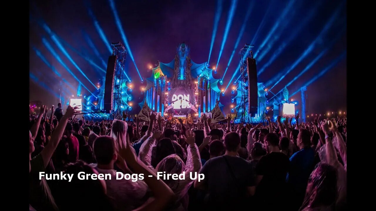 Funky Green Dogs - Fired Up