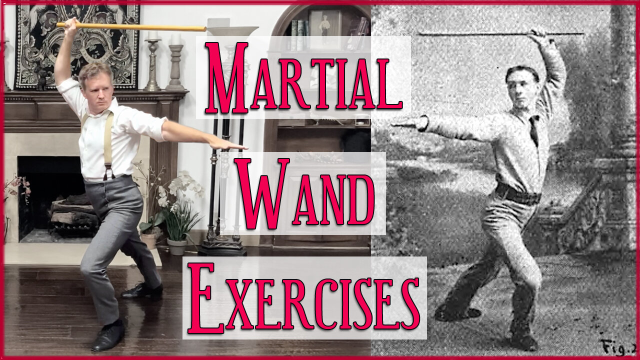 The Martial Wand Exercise - Getting Back in Shape with 19th Century Exercise Methods