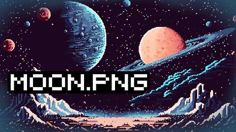 moon.png 🌕🌓🌑 Electro Ambient Cyberpunk Style Royalty Free Track!