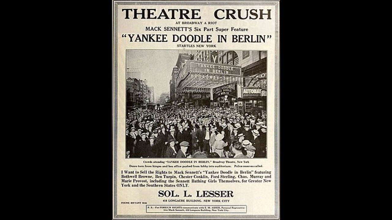 Yankee Doodle in Berlin (1919 film) - Directed by F. Richard Jones - Full Movie