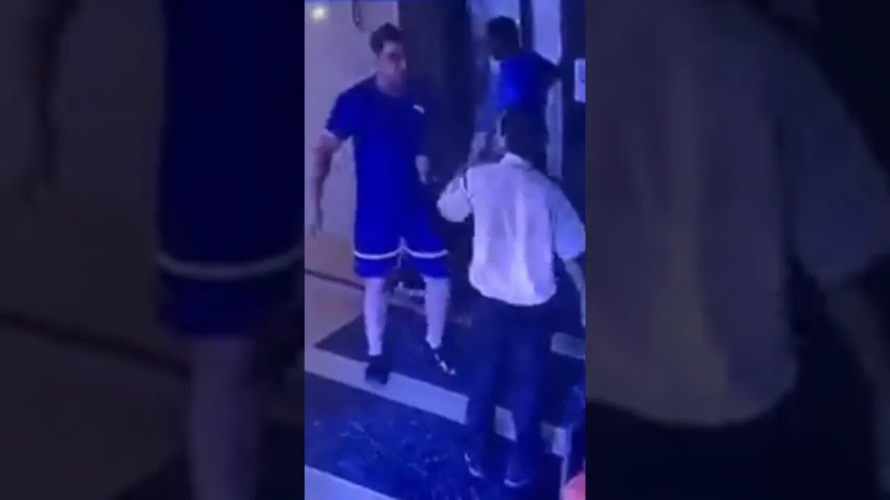 On CCTV, Man Rescued From Lift In Gurgaon Repeatedly Slaps Liftman