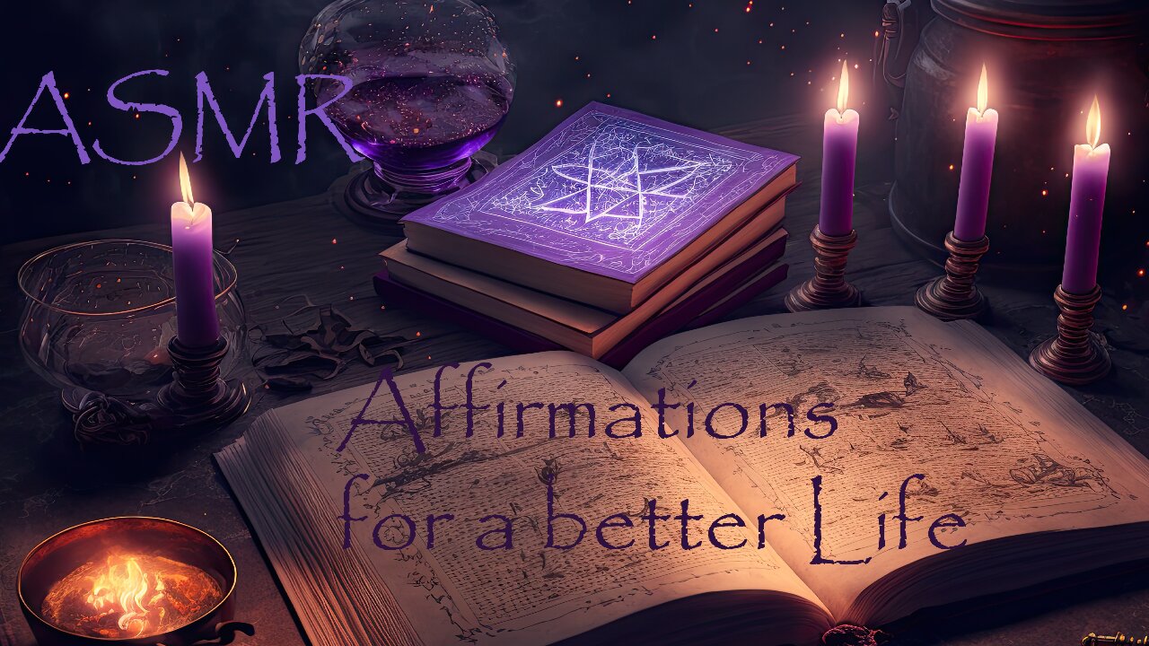 ASMR | Whispers |Affirmations For a better Life