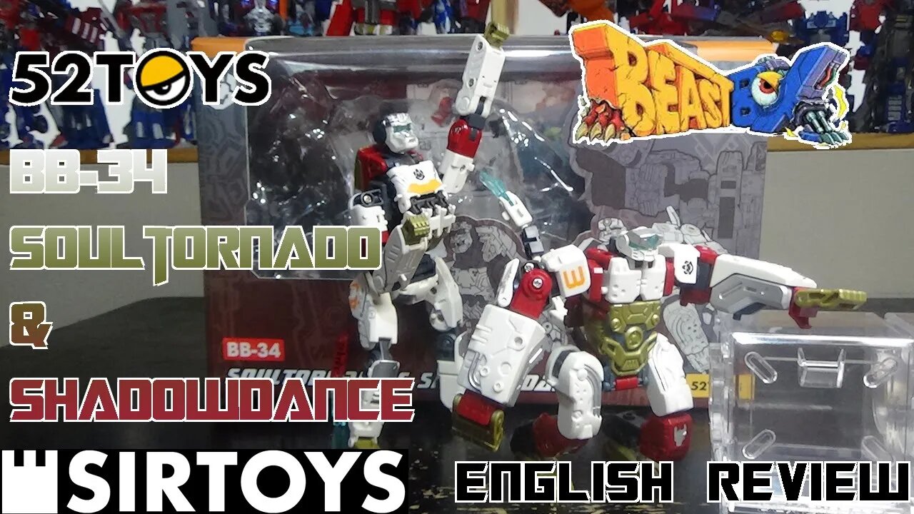 Video Review for 52Toys - Beast Box - BB-34 - Soultornado & Shadowdance