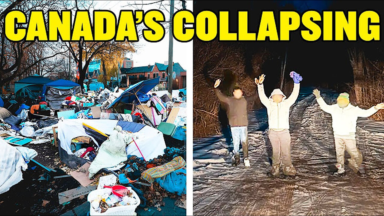 Canada Aiding Illegal Immigrants Invade USA From Our Northern Border. America Uncovered 2-22-2024