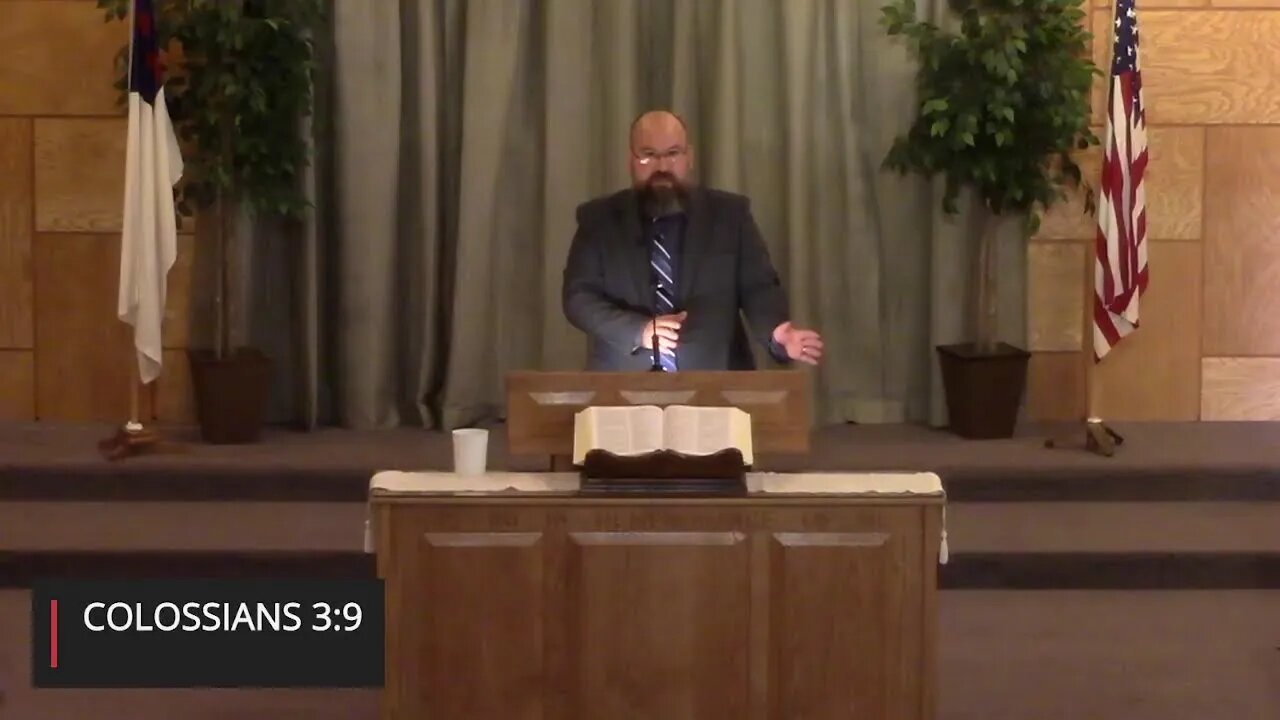 "Things God Hates" (Proverbs 6:16-19) 8/28/22 PM