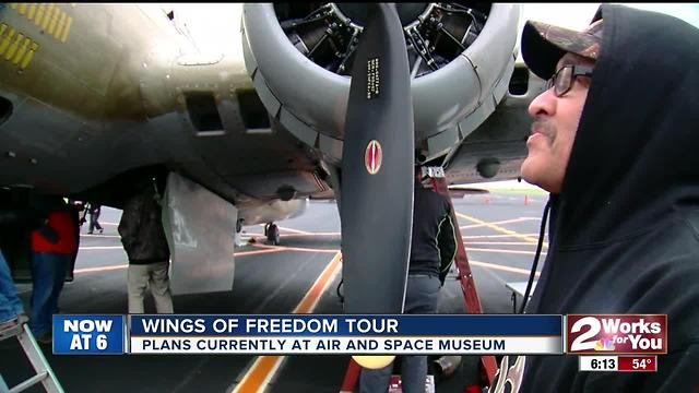 Wing of Freedom Tour is at Tulsa International Airport