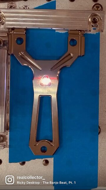 Laser engraving titanium